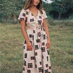 Christy Dawn the Dawn Dress Garden Patchwork NWT petite